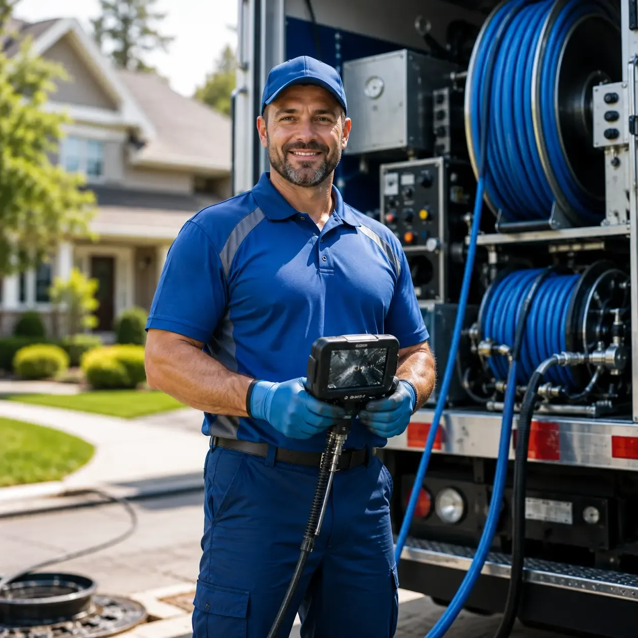 Local outdoor drain cleaning specialists in Beckville, TX